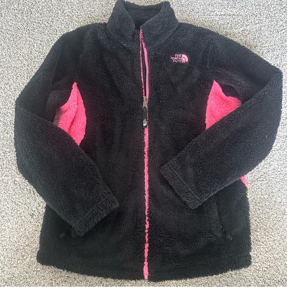 North Face girls fleece zip up size Large 14-16 - Picture 1 of 3